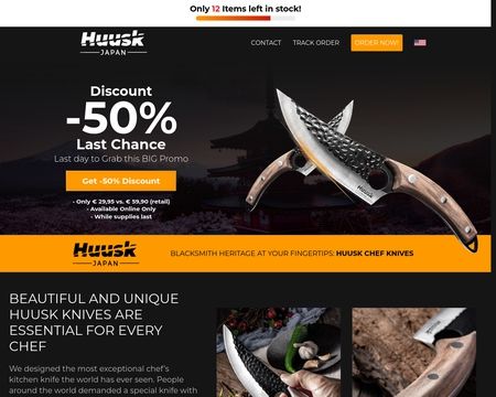 Huusk  The Only Kitchen Knife You Need