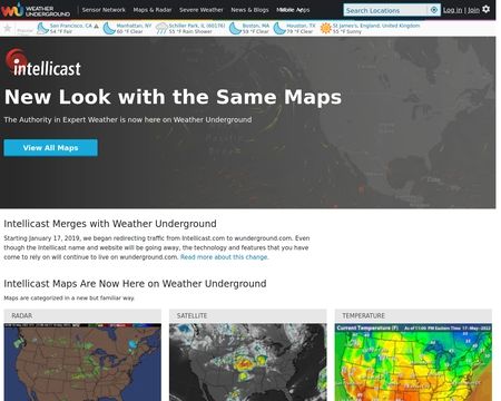 Intellicast Interactive Radar And Satellite Weather Map Url Intellicast Reviews   39 Reviews of Intellicast.| Sitejabber