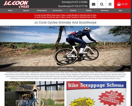 jc cook cycles grimsby