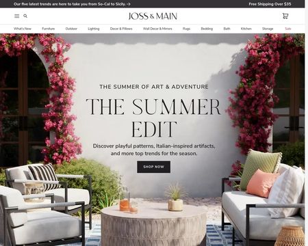 joss and main new customer code