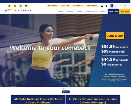 La Fitness Reviews - 52 Reviews Of Lafitnesscom Sitejabber