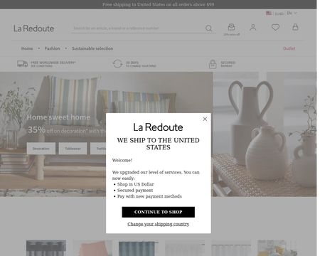 Homepage — La Redoute Corporate