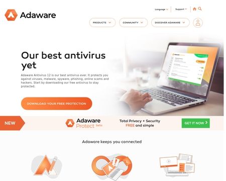 Ad-Aware Free Antivirus+, Software