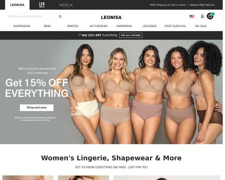 LEONISA Women's Shapewear & Lingerie CATALOG November 2019 big