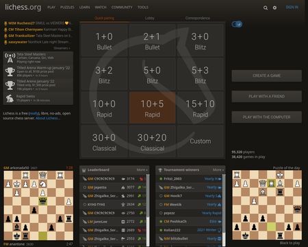 lichess • Online Chess for PC - Windows 7,8,10,11