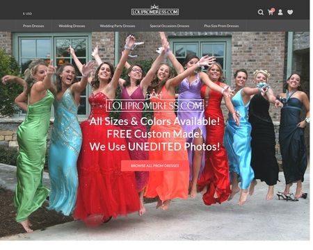 lolipromdress website