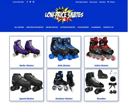 low price skates
