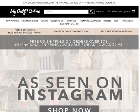 My Outfit Online Reviews - 1 Review of  | Sitejabber