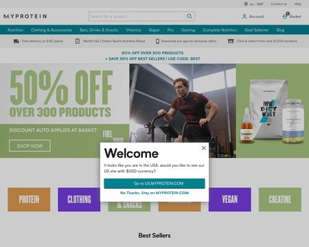 My Protein Reviews 36 Reviews Of Myprotein Com Sitejabber