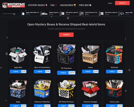 Best hypebeast mystery box 2024 websites