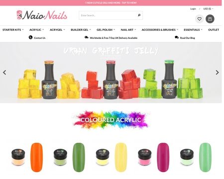 Ultra Fine Detail Brush - Accessories & Tools from Naio Nails UK