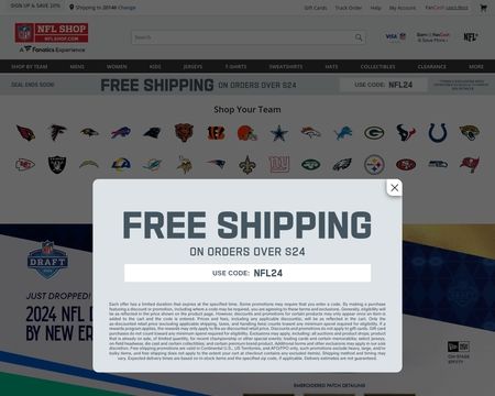 nfl shop website