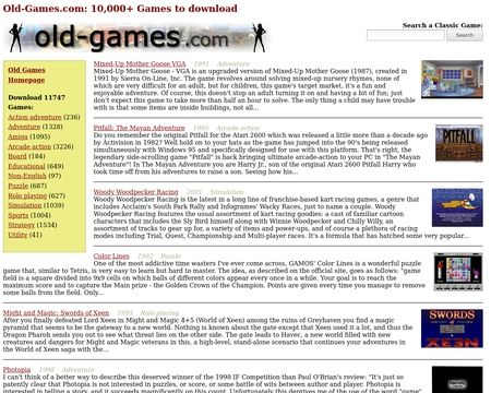 How to download games on our website - Old Games Download