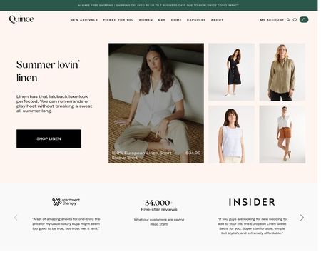 Quince Reviews 2 Reviews Of Onequince Com Sitejabber