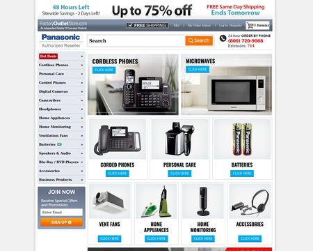 Panasonic Factory Outlet Store Reviews 