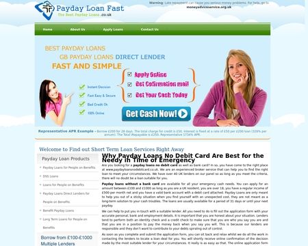 pay day advance fiscal loans a bad credit score