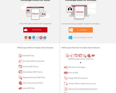 PDF Editor Free - Edit PDF and Form Filler Online - PDFescape
