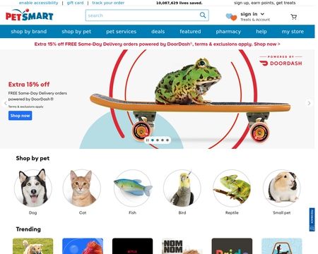 petsmart shop online