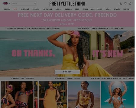 PrettyLittleThing, Tops