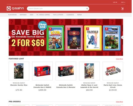 Switch qisahn deals