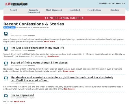 Confessions true raw Sex confessions: