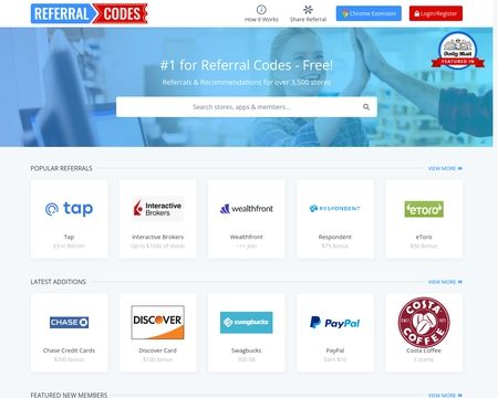 Referralcodes Reviews - 3 Reviews of Referralcodes.com | Sitejabber