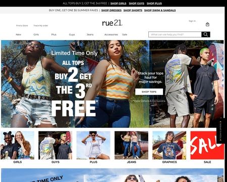 rue21: Trendy Clothes Shopping Online