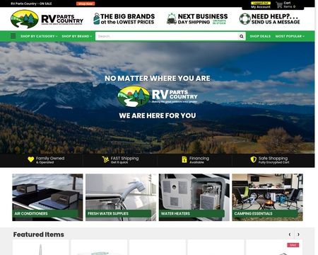 RV Appliances  RV Parts Country