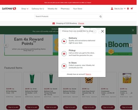 Safeway Reviews 39 Reviews Of Safeway Com Sitejabber