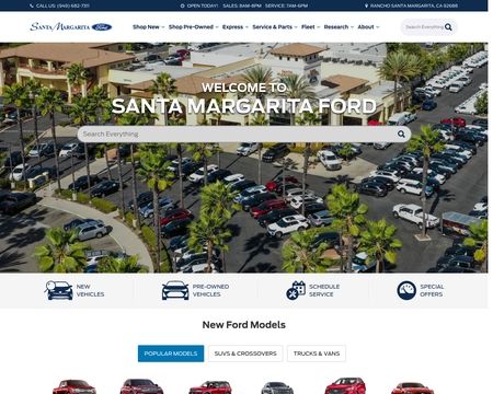 Ford Dealership Rancho Santa Margarita CA
