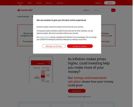 Santander Uk Reviews 4 Reviews Of Santander Co Uk Sitejabber