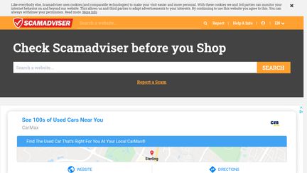 Scamadviser Reviews - 40 Reviews Of Scamadviser.com | Sitejabber