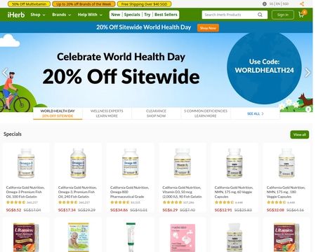 Sg Iherb Reviews 5 Reviews Of Sg Iherb Com Sitejabber