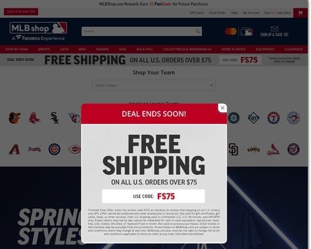 mlb shop europe review