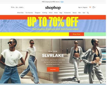 shopbop new customer discount