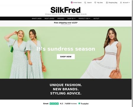 silkfred silk dress