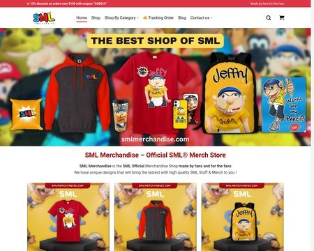 SML Merch, SML Fans Merchandise, Official Online Shop