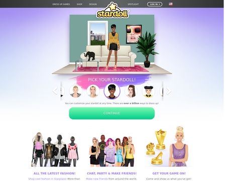 This a website named stardoll and I use it all the time