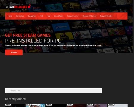 Steamunlocked Site For Free Games - Steam Unlocked - Medium