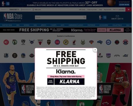 nba shop website