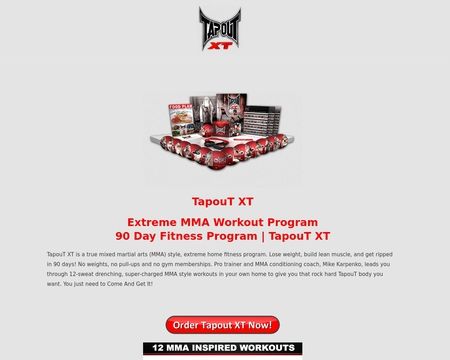 Tapout xt home discount fitness