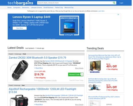 techbargains desktop