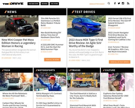 The Drive: Latest News and Car Reviews