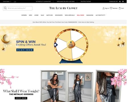 The Luxury Closet Sale And Offers