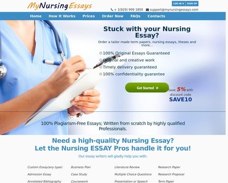 best nursing essay writers