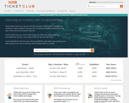 About Ticket Club