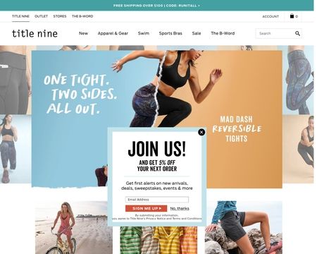 title nine bras sale