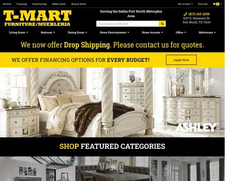 T Mart Furniture Reviews 3 Reviews Of Tmartfurniture Com