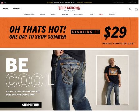 true religion discount website