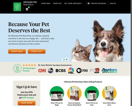 ultimate pet nutrition canine boost